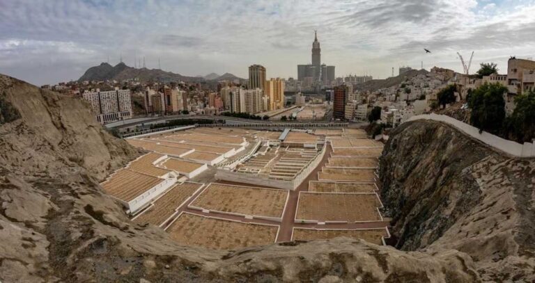 Jannat al-Ma'la, Mecca, Saudi Arabia – a historic cemetery where many of the Prophet Muhammad's (PBUH) family members and early Muslims are buried.