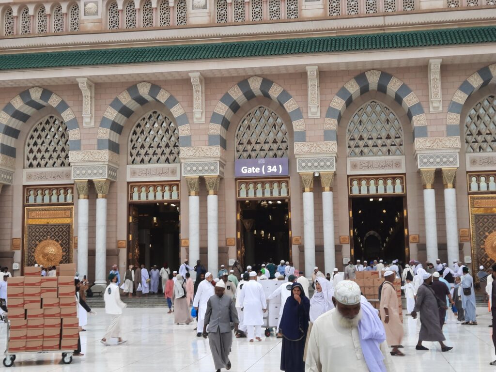 Masjid al-Haram, Mecca – the holiest mosque in Islam, housing the Kaaba.