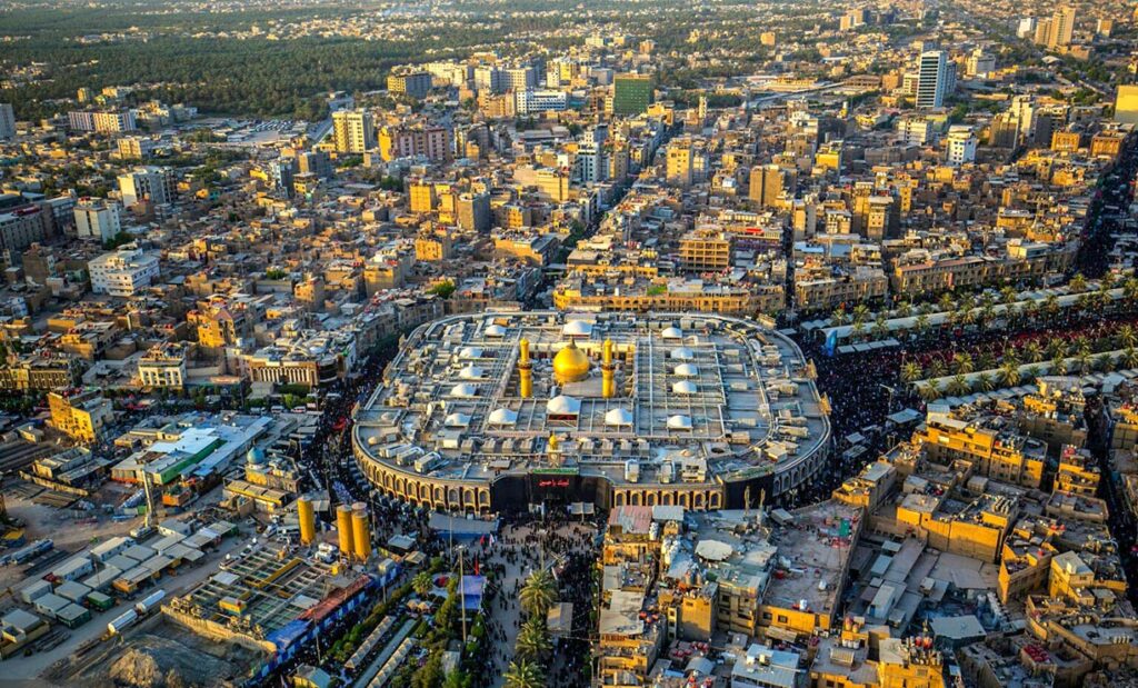 karbala Iraq Air view