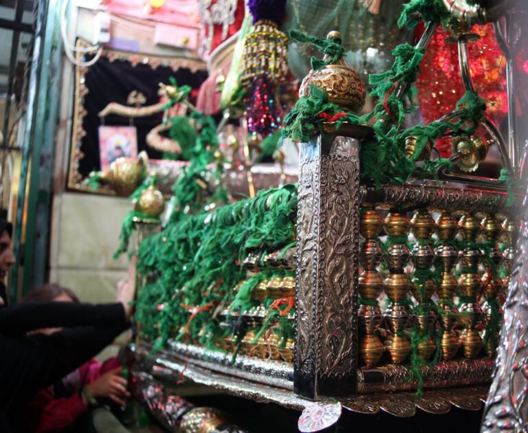 The site in Karbala where Ali Asghar (AS) was martyred.