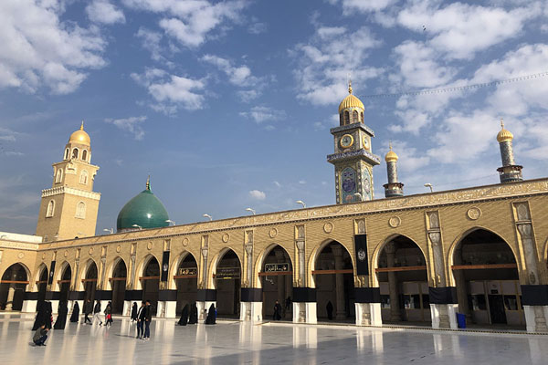 A historic mosque in Kufa, significant in Islamic history and a site of many key events